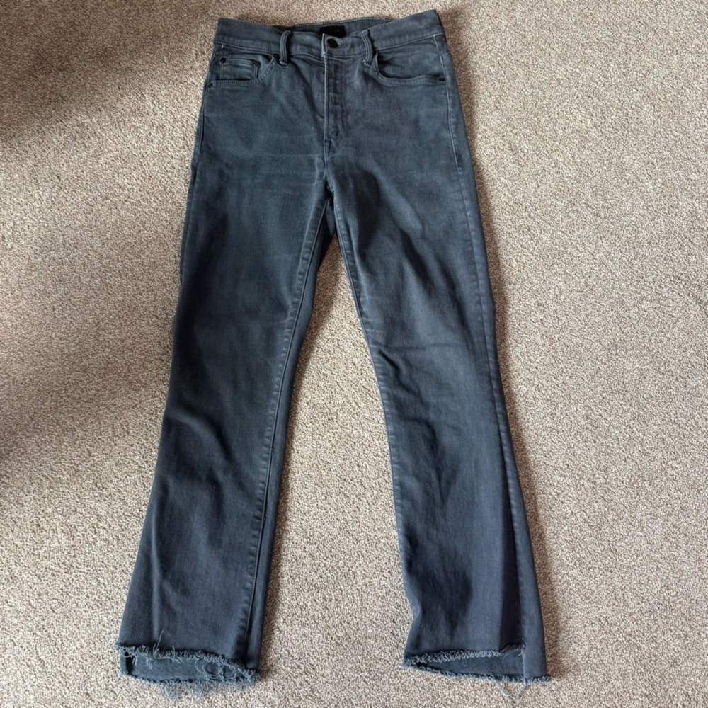 MOTHER Insider Crop Step Fray